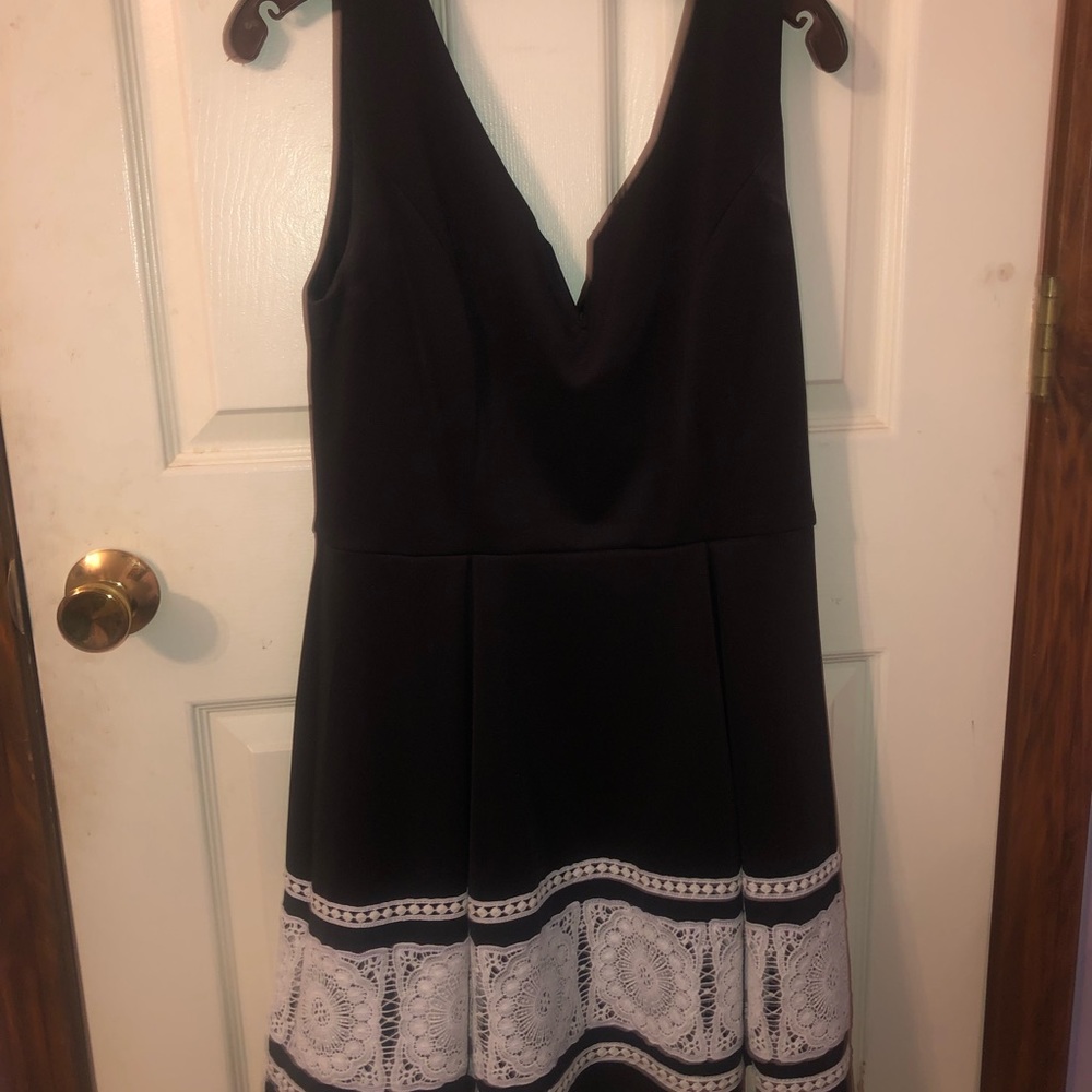 black dress